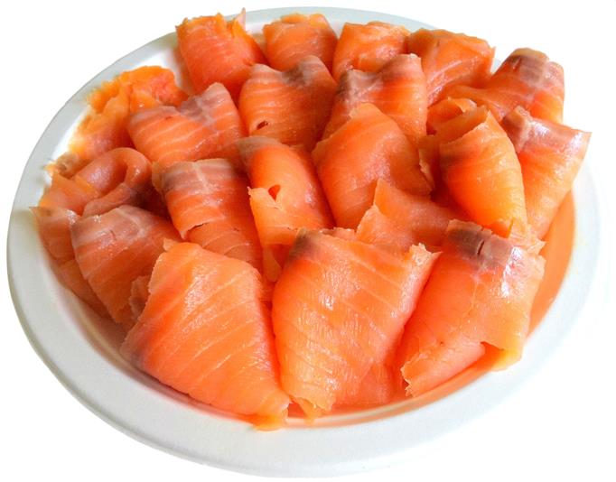 1214_Smoked Salmon Slice 500g